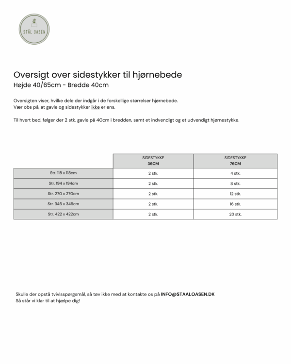 Hjørnebed i cortenstål - Image 6