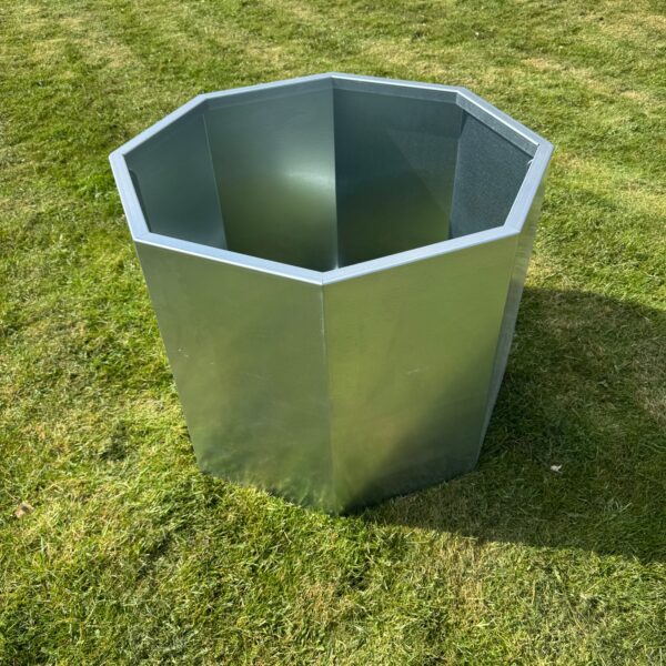 Ottekantet højbed, galvaniseret stål, højde 40 cm - flere bredder - Image 3